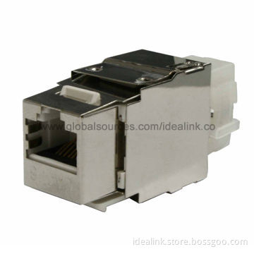 Modular Cat6 Keystone Jack, Supports T568A/T568B, 550MHz WiringNew